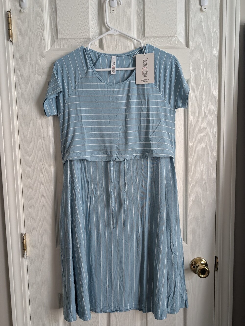 Latched Mama - Drawstring Dress NWT